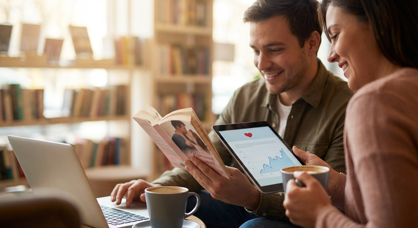 Illustration for How AI Romance Writers Are Reshaping Category Fiction's Future